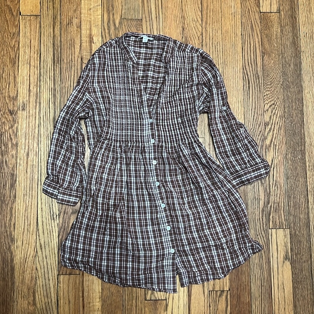I Love H81 Forever21 Button Shirt Blouse Top